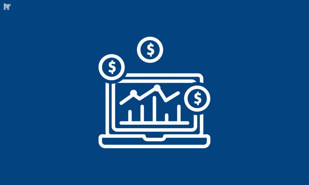 Monetize seu Negócio e Escale os Resultados Imagem ilustrativa representando o crescimento financeiro através de gráficos em um laptop, simbolizando a monetização e escalabilidade de negócios. Monetize seu Negócio e Escale os Resultados